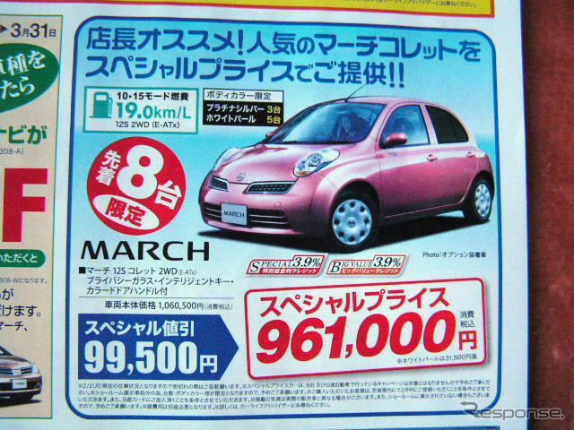 【週末の値引き情報】コンパクトカー&軽自動車