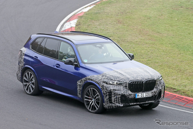 BMW X5 M60i プロトタイプ(スクープ写真)