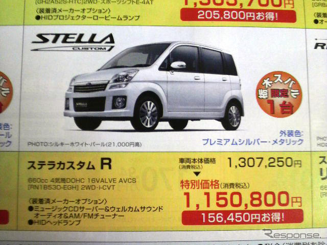 【週末の値引き情報】コンパクトカー&軽自動車