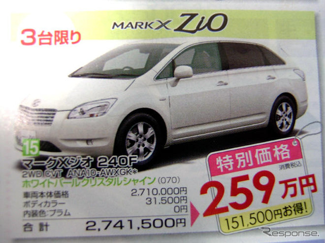 【週末の値引き情報】インプレッサ STI が50万円引き…セダン&スペシャリティ