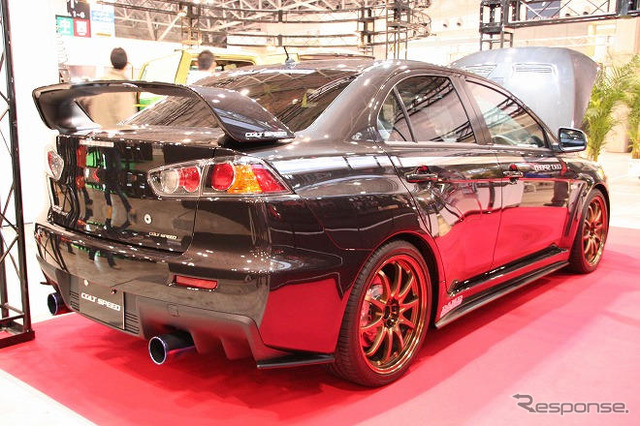 【東京オートサロン09】写真蔵…コルトスピード / ランエボX & コルト