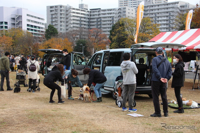 Honda Dogブース(しっぽフェスタ2022)