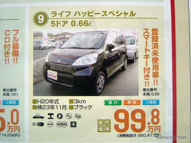 【逃がすな 値引き情報】キャロル 69.8万円など…軽自動車