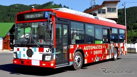 BRT専用大型自動運転バス