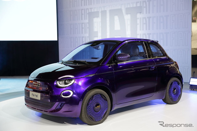 フィアット 500e(ロサンゼルスモーターショー2022)