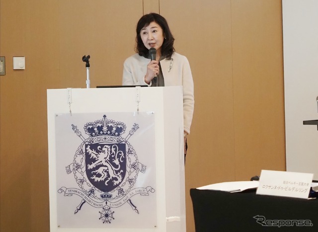 三宅優子ブリュッセル首都圏政府貿易投資局駐日代表部コマーシャルセクレタリー