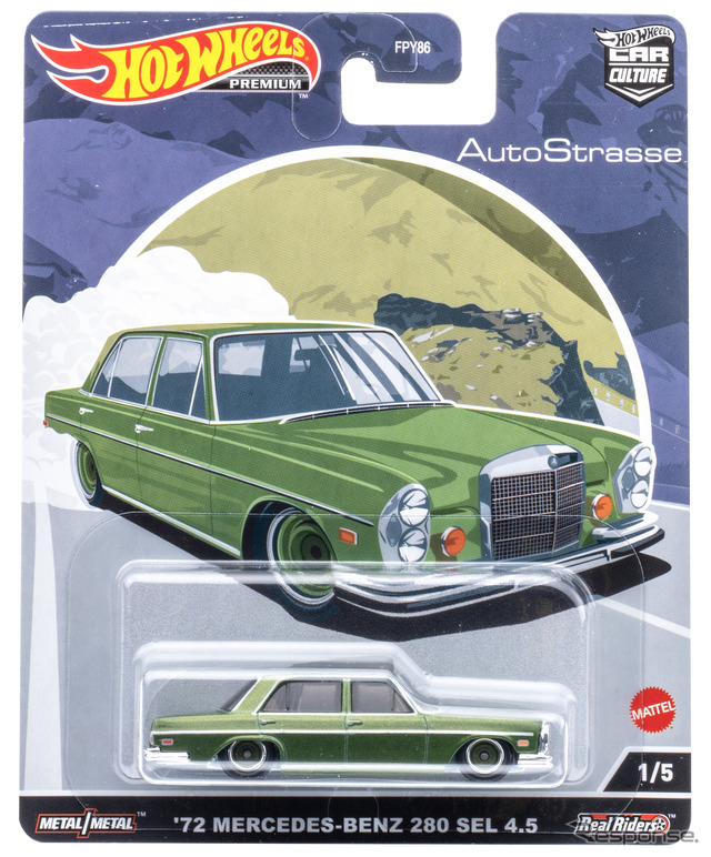 ’72 メルセデス・ベンツ280SEL 4.5 （12月発売予定）