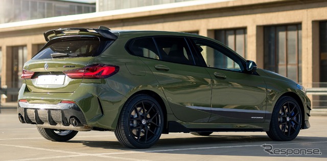 BMW 1シリーズ「M135i xDrive」の「Mパフォーマンスパーツ」装着車