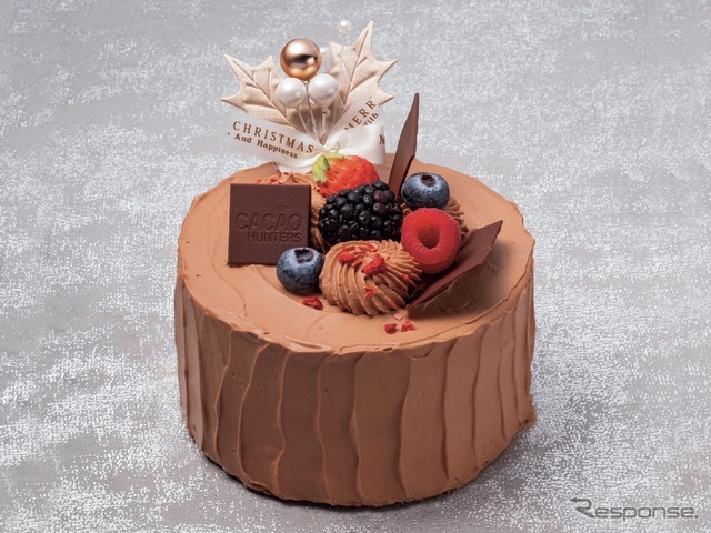 グランスタ東京、CACAO HUNTERS Plus:ショコラとベリーの華やかノエル