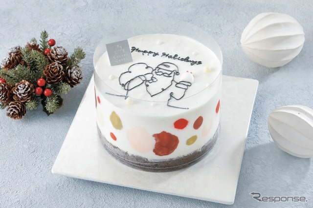 グランスタ東京、Canvas Cakes:キャンバスサンタクロース