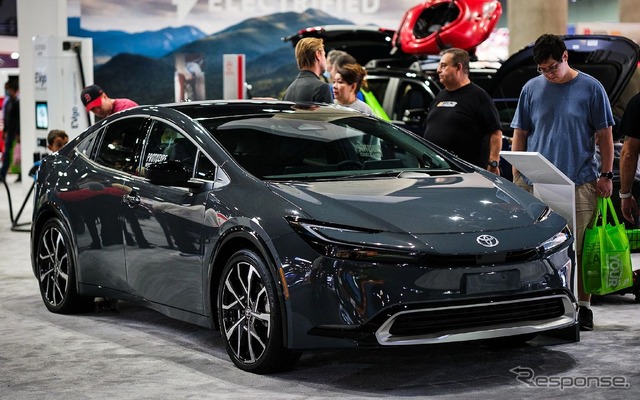 トヨタ・プリウス・プライム(プリウス PHEV)新型の米国仕様(ロサンゼルスモーターショー2022)