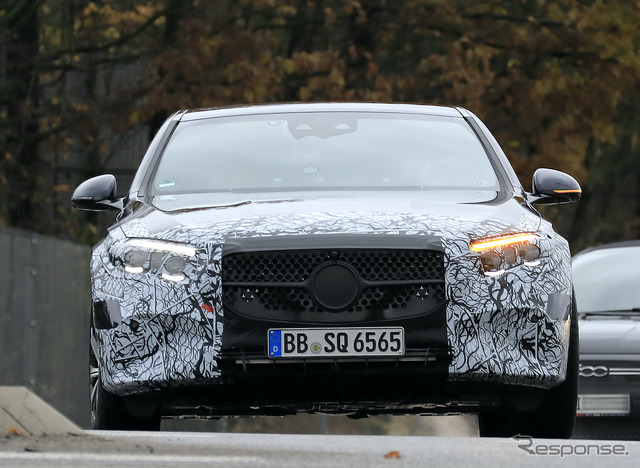 メルセデスベンツ Eクラス 次期型プロトタイプ(スクープ写真)