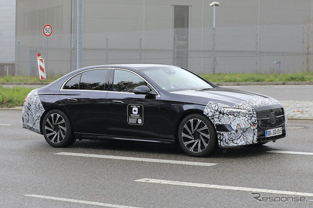 メルセデスベンツ Eクラス 次期型プロトタイプ(スクープ写真)