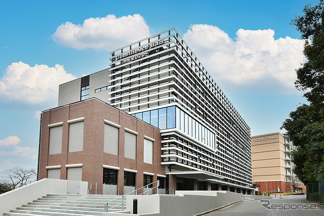 ケムカー工房 ガレージがある玉川大学 Consilience Hall 2020(2021年新設)