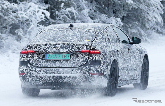 アウディ A6 e-tron プロトタイプ(スクープ写真)