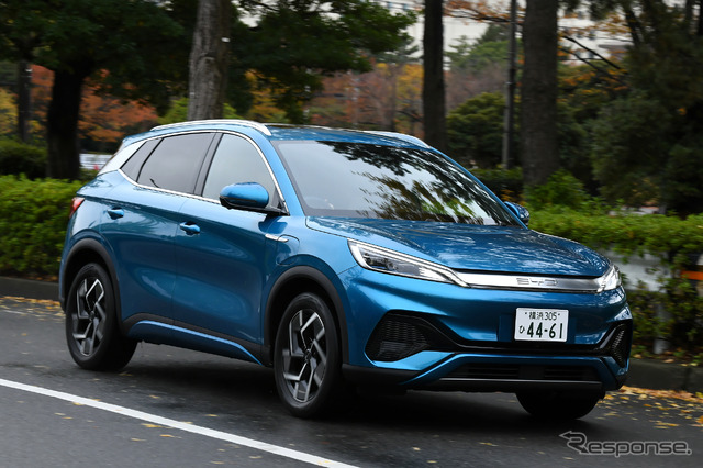 BYD ATTO 3(撮影車両はオーストラリア仕様)