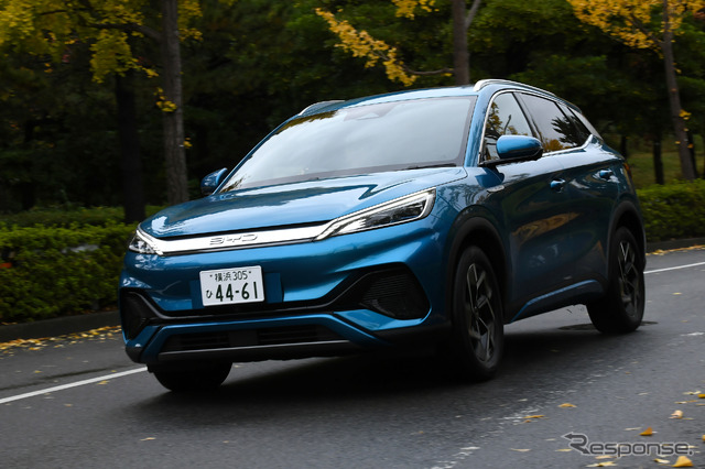 BYD ATTO 3(撮影車両はオーストラリア仕様)