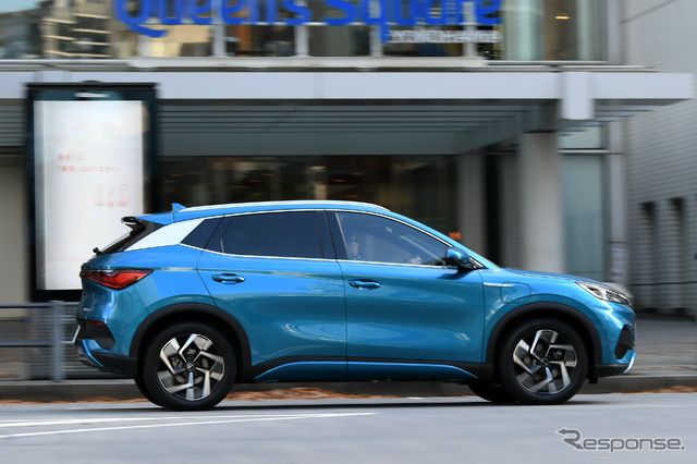 BYD ATTO 3(撮影車両はオーストラリア仕様)