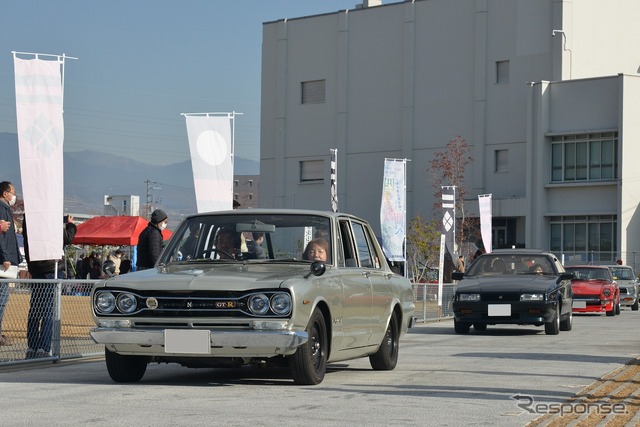 石和スパ＆フェスタ 冬の陣 クラシックカーフェスタ