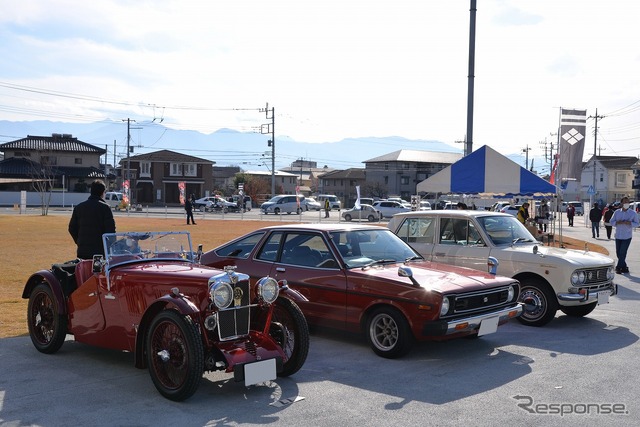 石和スパ&フェスタ 冬の陣 クラシックカーフェスタ