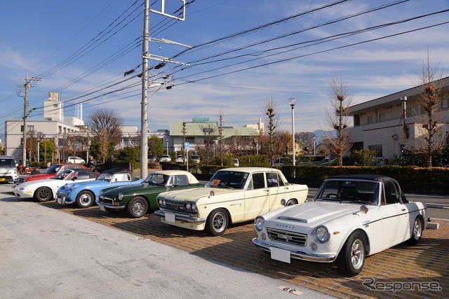 石和スパ&フェスタ 冬の陣 クラシックカーフェスタ