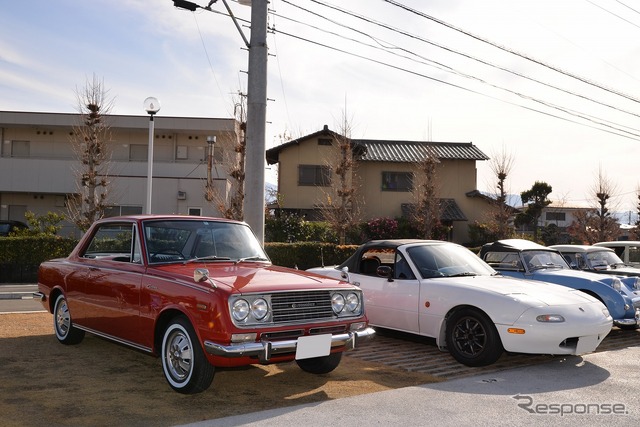 石和スパ&フェスタ 冬の陣 クラシックカーフェスタ