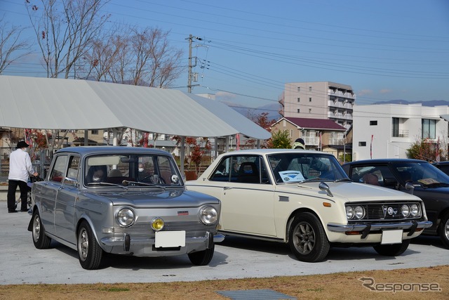 石和スパ＆フェスタ 冬の陣 クラシックカーフェスタ