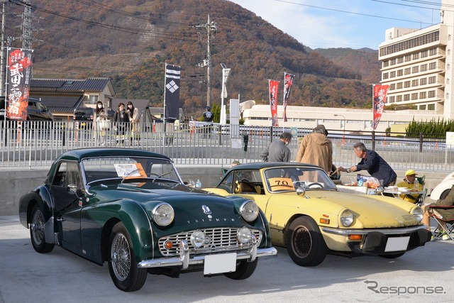 石和スパ&フェスタ 冬の陣 クラシックカーフェスタ