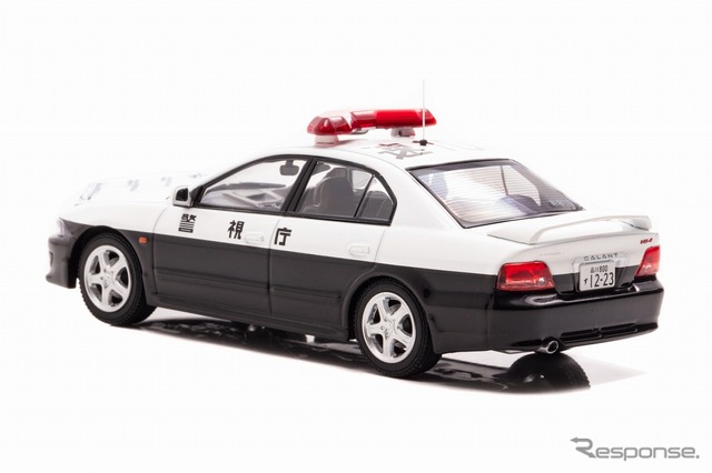 三菱 ギャラン VR-4(EC5A)2002 警視庁高速道路交通警察隊車両(速10)