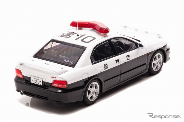 三菱 ギャラン VR-4(EC5A)2002 警視庁高速道路交通警察隊車両(速10)