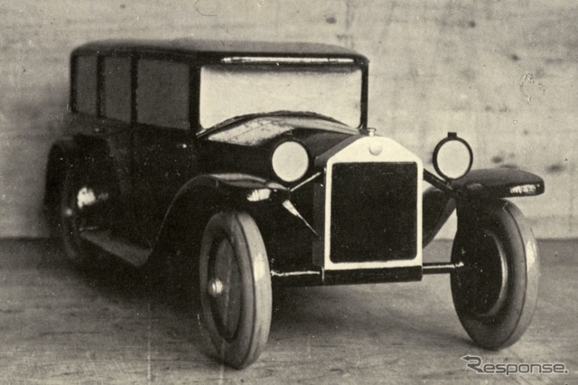 ランチア・ラムダ用木製1:1スケールモデル（1920年）