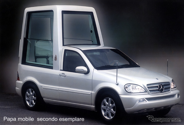 メルセデスベンツMクラス・ローマ教皇専用車 （2001年）