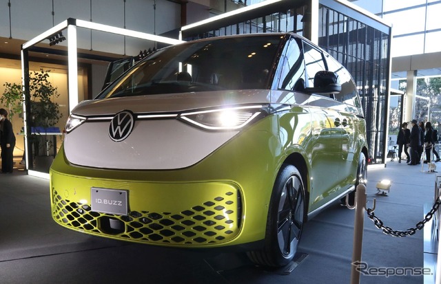 ID.SQUAREでVW ID.Buzzを展示