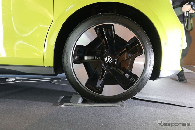 ID.SQUAREでVW ID.Buzzを展示