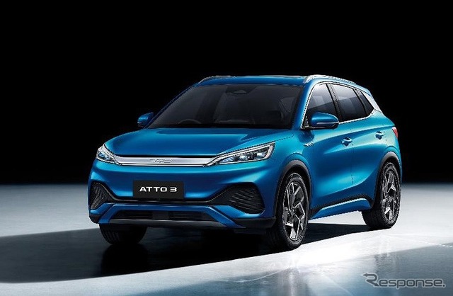 BYDのe-SUV「ATTO 3」（2023年1月販売開始）