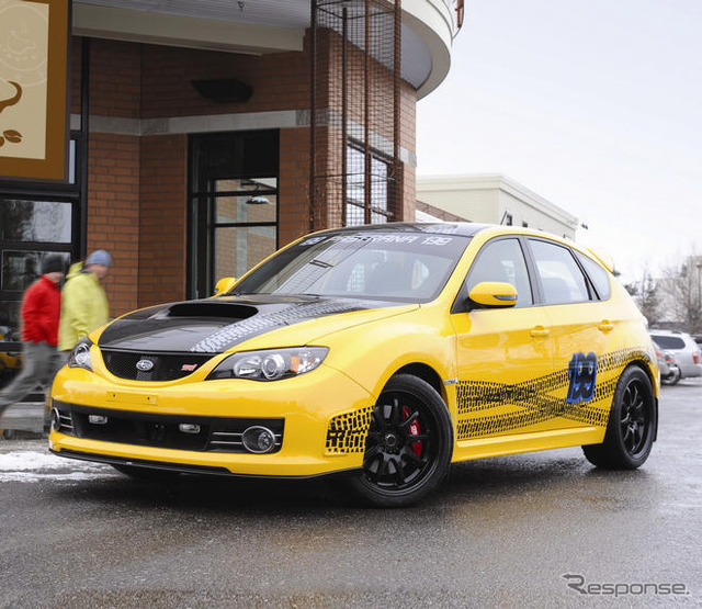 【シカゴモーターショー09】スバル インプレッサWRX STI…米国ラリーチャンプ仕様