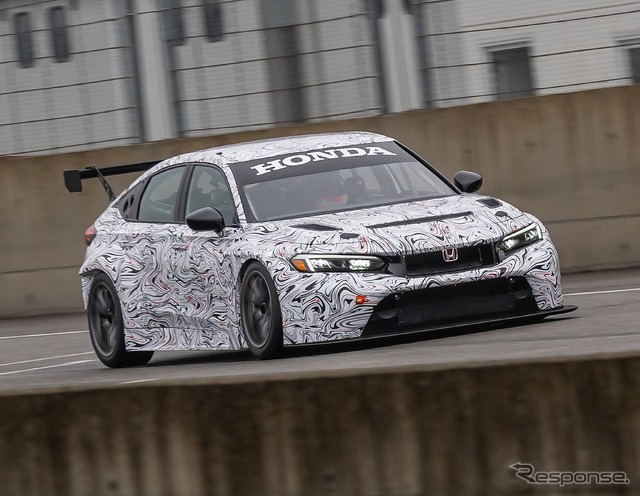 ホンダ・シビック・タイプR TCR 新型のプロトタイプ