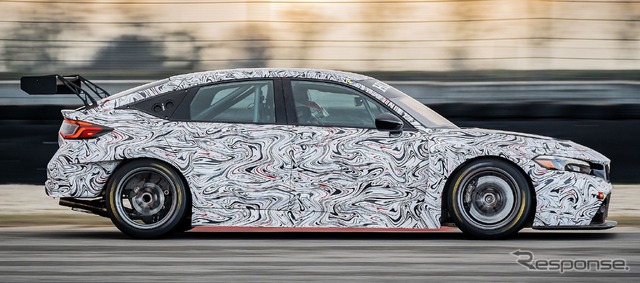 ホンダ・シビック・タイプR TCR 新型のプロトタイプ
