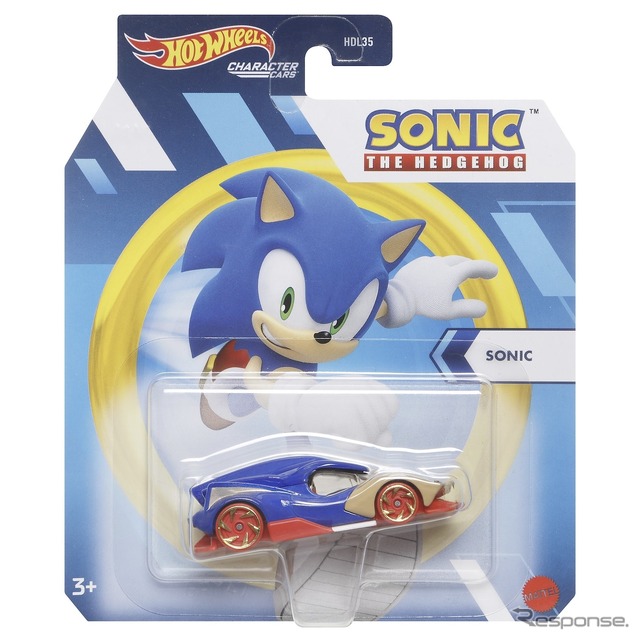 ホットウィール・ジャパニーズキャラクターカー:ソニック