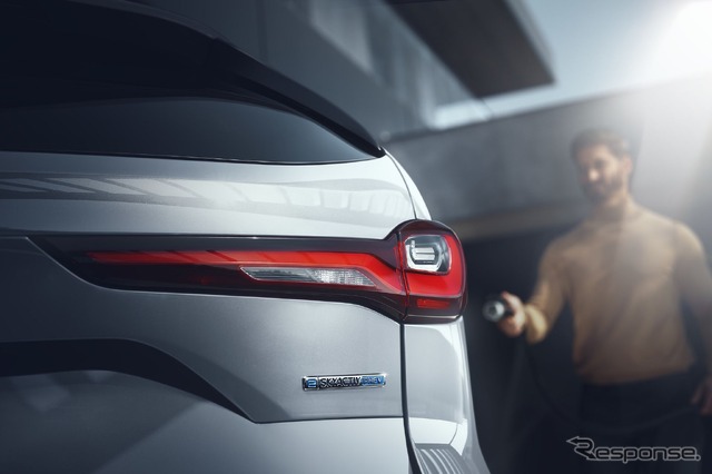 マツダ CX-90 のティザー