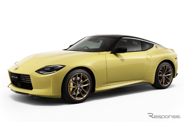 日産フェアレディZ:イカズチイエロー/スーパーブラックの2トーン