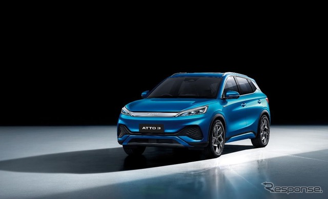 BYDが日本市場に投入するEV「ATTO 3」