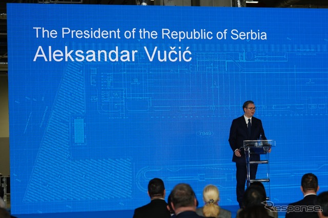セルビア共和国 アレクサンダル・ヴチッチ大統領