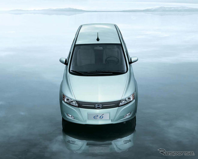 【デトロイトモーターショー09】BYD e6 航続距離400kmの電気自動車…SCL