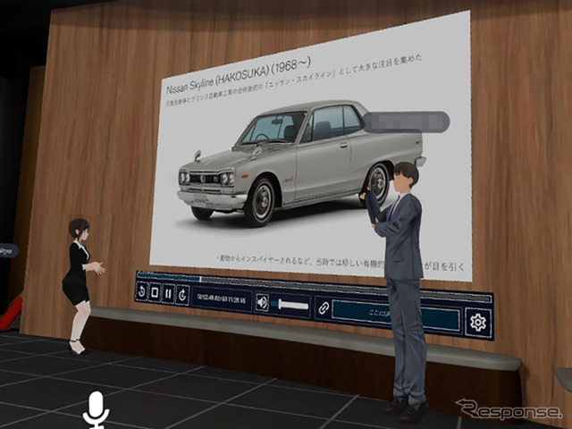 日産自動車とプリンス自動車の合併後に生まれたスカイラインは「ハコスカ」の名で呼ばれた(1968年)。当時としては珍しい動物をモチーフとしたデザイン。