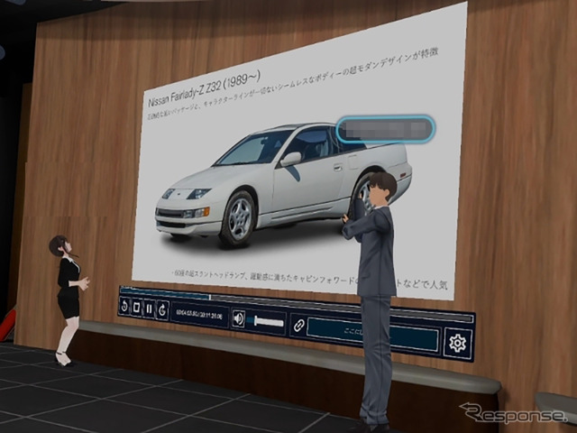 Z32型フェアレディZ(1989年)。