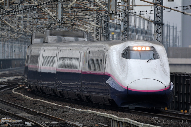 上越新幹線のオールE7系化により同新幹線から撤退するE2系。