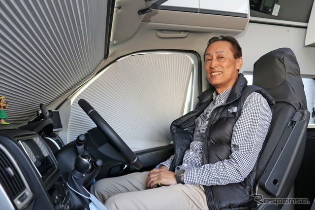 デュカトベース輸入キャンピングカー“アドリア ツイン540SP”オーナーの池野さん