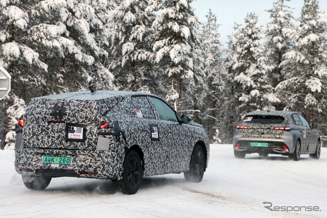 プジョー 3008 次期型プロトタイプ(スクープ写真)