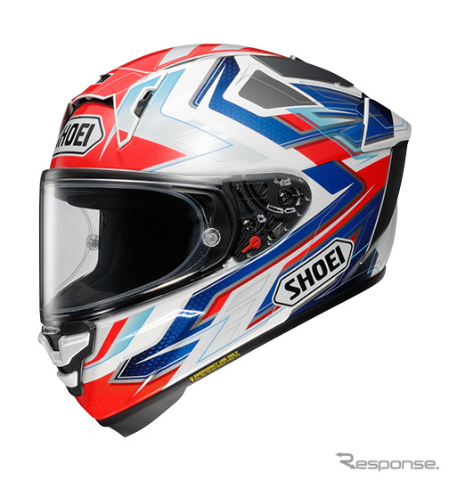 SHOEI X-Fifteen ESCALATE(ブルー/レッド)